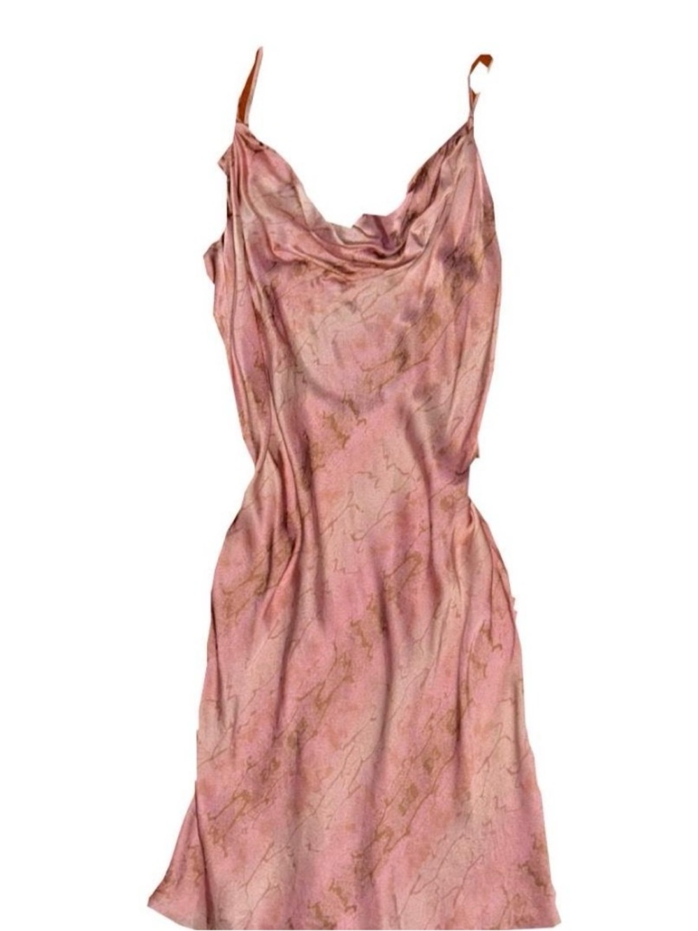Victoria's Secret Pink Marble silk dress